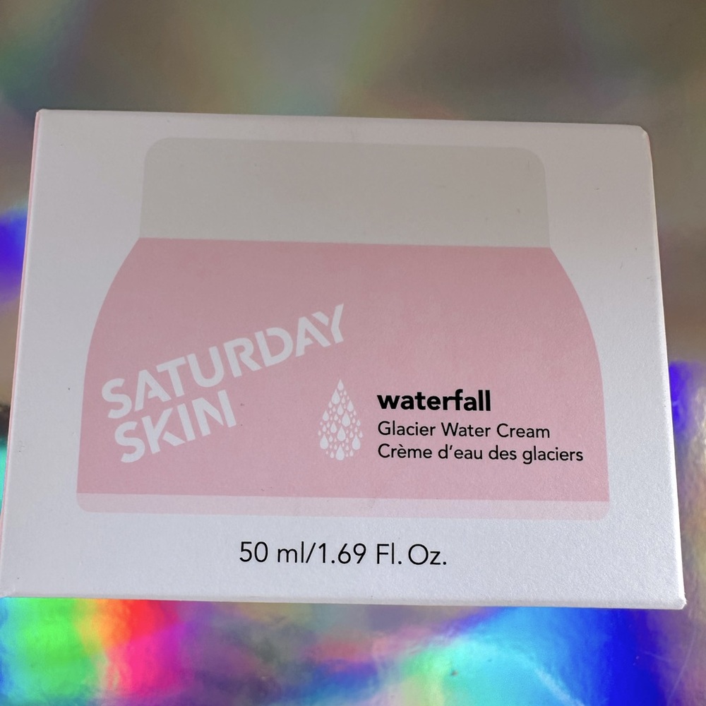 Saturday Skin Waterfall Glacier Water Cream